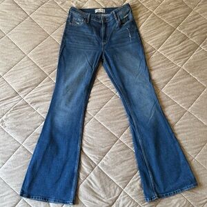Abercrombie and Fitch “The Flare” Ultra high rise jeans